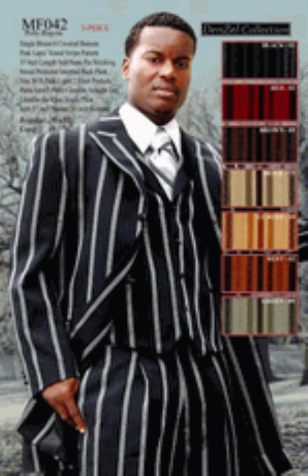Bold Stripe Suit
