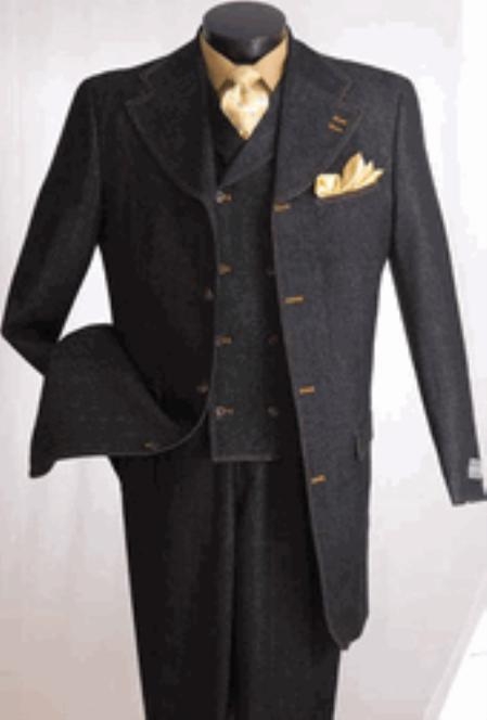 Mens Denim Suit