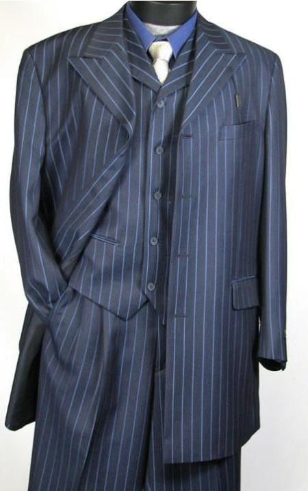 Blue Pinstripe Shirt