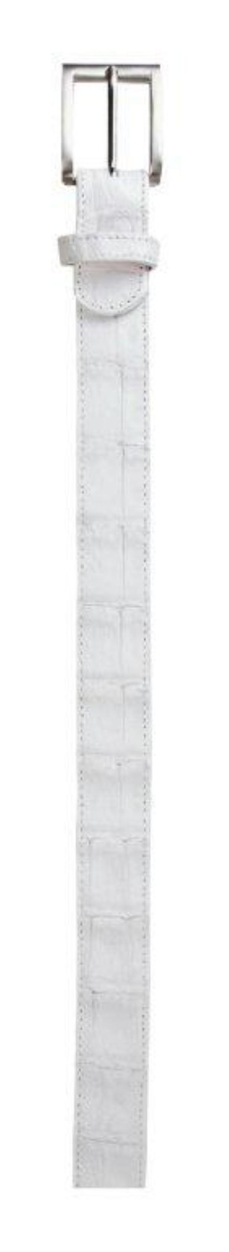 Mensusa Products Belvedere Mens Belts White