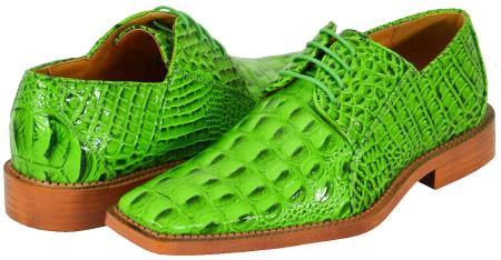 All New Apple Green Mens Dress Shoes