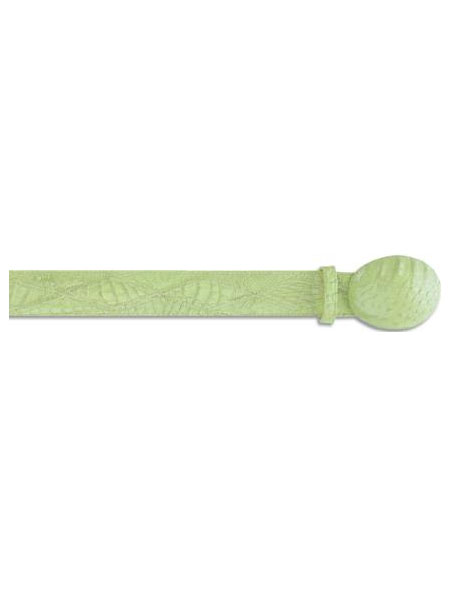 Mensusa Products Los Altos Lime Green AllOver Genuine Crocodile Belt