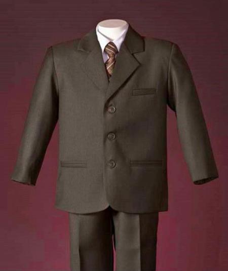 Mensusa Products Slick Metallic Polyester Not Lapel Fashion Custom Fitted Boy Suit