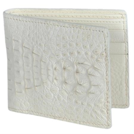 Mensusa Products Carteras Caiman LomoMens Wallet Hueso