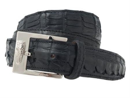 Mensusa Products Mauri Hornback Tail Belt Black