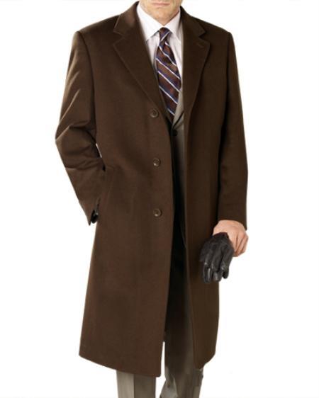 Mensusa Products Reg:5 Lanzino Luxurious HighQuality 0.3 Cashmere Premium Top Coat Brown Price