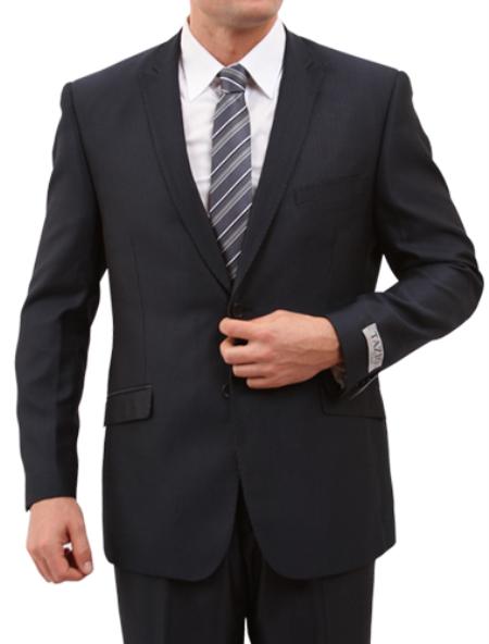 Mensusa Products Mens 2 Button Front Closure Slim Fit Suit