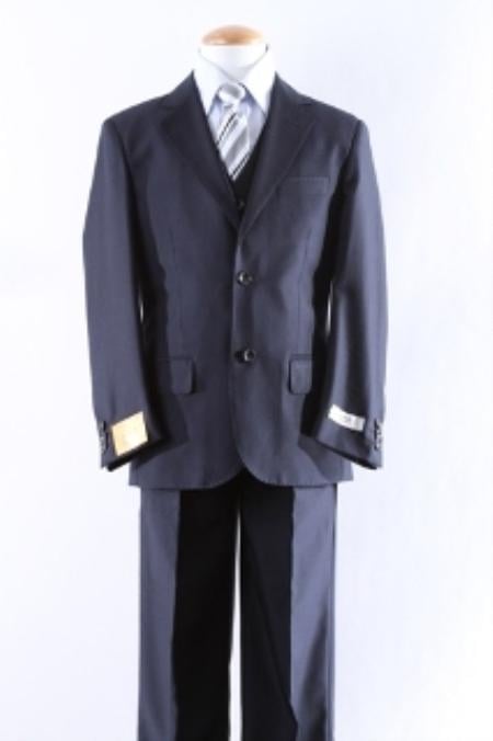 Mensusa Products Two Button 5 Pcs Boy Dress Suit Set Size From Baby to Teen