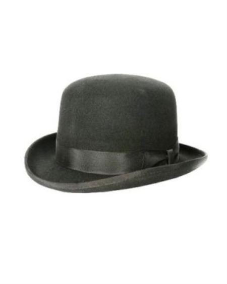 Mensusa Products Men's Black Derby Hat