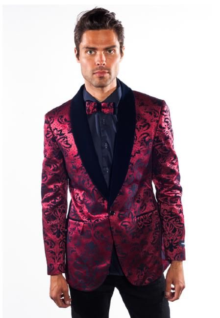 Colorful Tuxedos Offer A Trendy Look