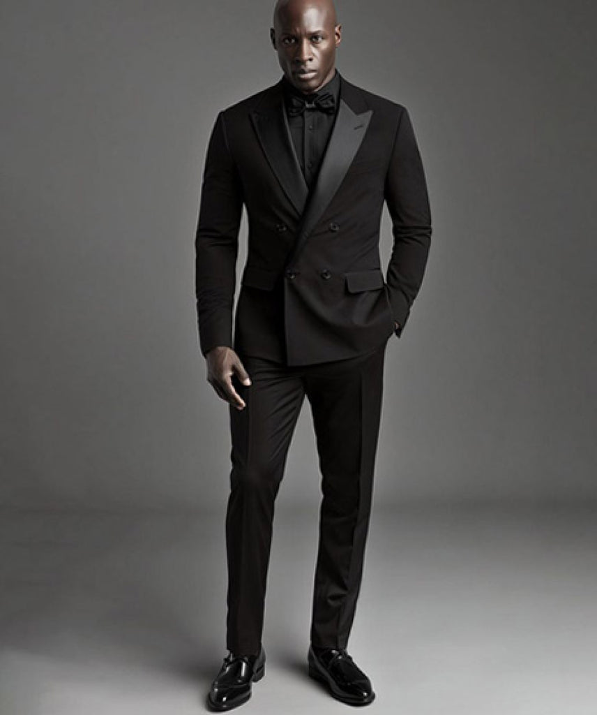 Black Wool Suit