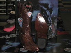 Wild West Brown Genuine Crocodile ~ World Best Alligator ~ Gator Skin Western Cowboy Dress Cowboy Boot Cheap Priced For Sale Online (EE)