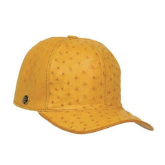 Baseball Buttercup Genuine Ostrich Cap