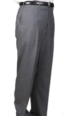 Black/tweed houndstooth checkered pattern Bond Flat Front Trouser