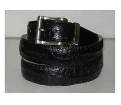 Men's Genuine Authentic Black Crocodile ~ World Best Alligator ~ Gator Cinturon De Cocodrilo