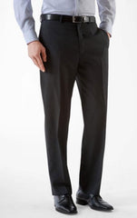 Men's Alberto Black Slim Fit Dress Men's Tapered Men's Dress Pants