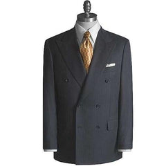 Brand New Charcoal Super Poly Rayon Double Suit Color: Dark Grey