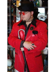 Men's Red Double Breasted Cheap Priced Blazer Jacket For Men ~ Sport Jacket Coat