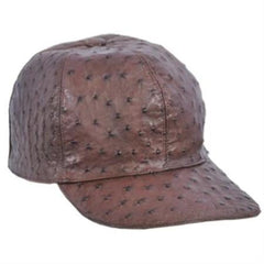 Genuine Ostrich World Best Alligator ~ Gator Skin Exotic Skin Baseball Cap Cafe