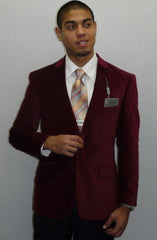 Men'S Cheap Priced Designer Fashion Dress Casual On Sale Sport Coat Two Button Formal Or Clubbing Sport Coat Burgundy ~ Wine ~ Maroon Blazer - Sport Coat Velvet Men'S Blazer