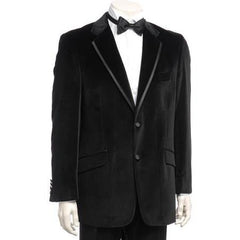 Velvet Blazer - Mens Velvet Jacket Black Mens Velvet Dinner Jacket Trim Lapel Tuxedo Looking