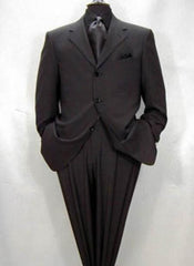 Expensive Full Canvas Quality Collection True Charcoal Superfine Super 150s' Merino Wool Men'S SUIT