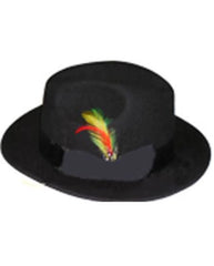 Men's Untouchable Black Fedora Wool Dress Hat