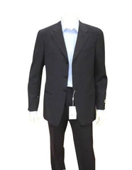 Men'S Dark Navy Blue Suit For Men Men'S Discount Cheap Priced Business Suits Clearance Sale For Me