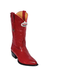 Los Altos Boots Red caiman ~ World Best Alligator ~ Gator Skin Tail Cowboy Boots