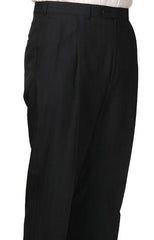 55% Dacron Polyester Somerset Double-Pleated Slacks /Dress Pants Trouser Navy