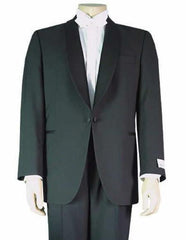 1 Button Shawl Collar Jacket Single Button Fashion Tuxedo For Men