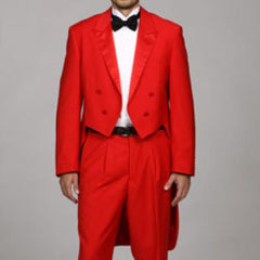 Red Tuxedo Mens Tail Tuxedo Tux Tailcoat Red Tuxedo Jacket With The Tail Suit Tuxedo With Tails