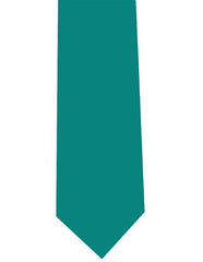 Solid Men's Extra Long Teal Polyester Neck Tie-Men's Neck Ties - Mens ...