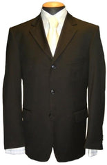 Men's Black Discount Dress 2 Or Three - 3 Buttons Cheap Priced Business Suits Clearance Sale For Men