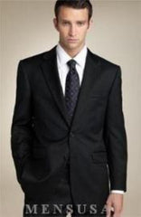 Men'S Black 2 Button Designer Cheap Priced Men'S Slim Fitted Suit - Skinny Fit Suit