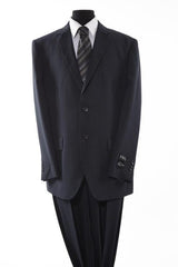 Men's Black 2 Piece 2 Button Suit