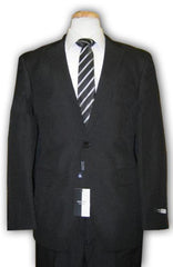 Buy 10 and More $59 Cheap quality Men's 2 Button Black Discounted affordable clearance sale Cheap Priced Suit Black