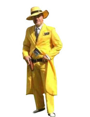 Yellow ~ Gold Zoot Suit With Matching Vest