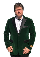 Big And Tall Blazers Velvet Clearance Cheap Priced Green Blazer Sport Coat