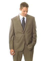 Brand: Caravelli Collezione Suit - Caravelli Suit - Caravelli italy Caravelli Men's Classic Fit  Light Brown 2 Button Suit