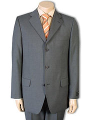 Cheap Priced Men'S Dress Suit For Sale Mid Gray 100% Pure Feel Rayon Viscose (SUPER 120) Available In 2 Or 3 Buttons Style Regular Classic Cut, All Colors