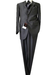 Tweed 3 Piece Suit - Tweed Wedding Suit Fitted Discounted Sale Slim Cut 2 Button Gray Herringbone Tweed Men's Suit