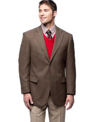 Men'S 2 Button Brown Cheap Priced Designer Fashion Dress Casual Blazer On Sale Blazer