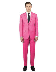 Colorful Pink ~ Fuchsia Cool Party Printed Summer Christmas Cheap Priced Casual Blazer Pattenred Jacket For Men