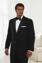 2 BUTTON TUXEDO SUPER 150'S WOOL + Any Size Pants (Tuxedo Separate)