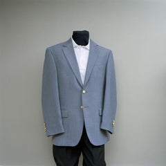 Men's 2 Button Blazer Cambridge Grey ~ Grey With Brass Buttons Sport coat  Cheap Priced Unique Fashion Designer Men's Dress blazers Sale