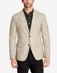 Men'S Two Buttons Cheap Priced Designer Fashion Dress Casual Blazer On Sale Lightweight Slim Fit Stone Blazer