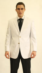 Men's 2 Button White Dinner Jacket Cheap Priced Unique Fashion Designer Men's Dress Men's Wholesale Blazer  Sale