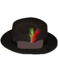 Men's Untouchable Brown Fedora Wool Dress Hat