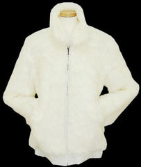 Men'S White Faux Fur Bomber Big And Tall Bomber Jacket